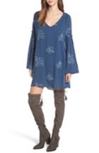 Women's Lost + Wander Autumn Embroidered Swing Dress