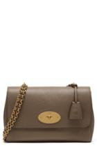 Mulberry Medium Lily Convertible Leather Crossbody Clutch - Grey