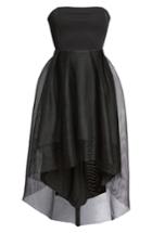 Women's Elliatt Elysian High/low Dress - Black