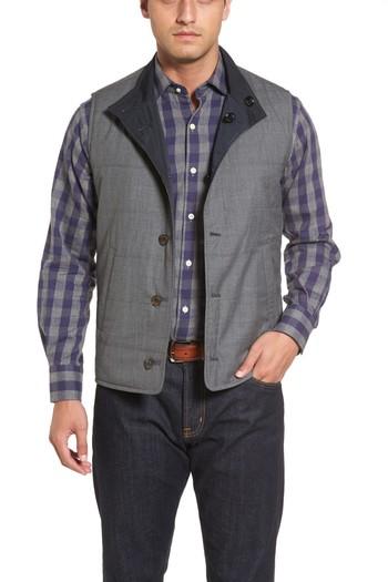 Men's Peter Millar Buffalo Buddy Regular Fit Check Sport Shirt - Blue