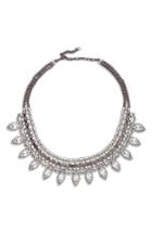 Women's Cristabelle Large Navette Frontal Necklace