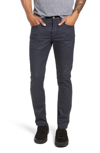 Men's Rag & Bone Fit 2 Slim Fit Coated Twill Pants - Blue