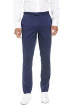 Men's Topman Skinny Fit Suit Pants 32 - Blue