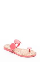 Women's Bernardo Footwear New Moon Flip Flop M - Pink