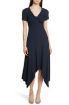 Women's A.l.c. Knotted Rib Knit Midi Dress - Blue