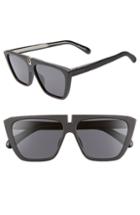 Women's Givenchy 58mm Flat Top Sunglasses - Matte Black