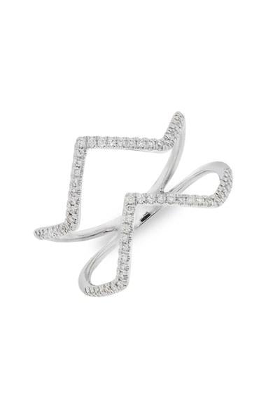 Women's Bony Levy Double Chevron Diamond Ring (nordstrom Exclusive)