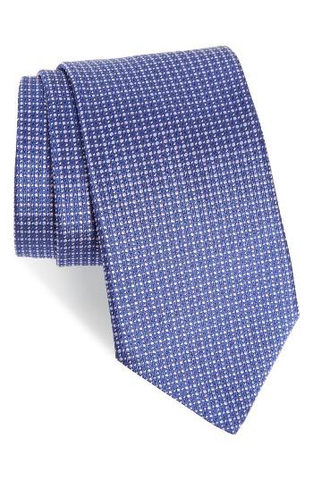Men's Armani Collezioni Microdot Jacquard Tie