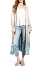 Women's Majorelle Silversage Embroidered Duster Jacket