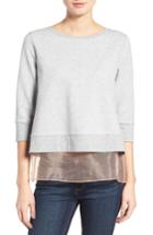 Women's Chelsea28 Organza Bow Sweatshirt