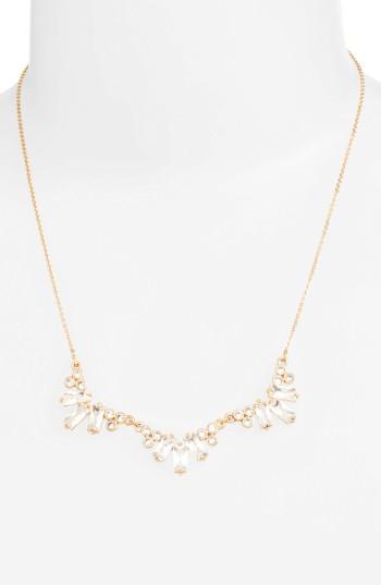 Women's Cz By Kenneth Jay Lane Frontal Necklace