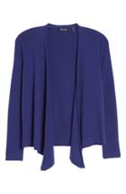 Petite Women's Nic+zoe 4-way Convertible Lightweight Cardigan, Size P - Blue