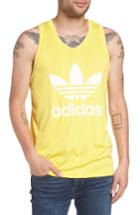 Men's Adidas Originals Trefoil Graphic Tank - Yellow