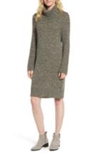 Women's Treasure & Bond Turtleneck Sweater Dress, Size - Green