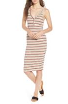 Women's All In Favor Rib Knit Tank Dress - Beige