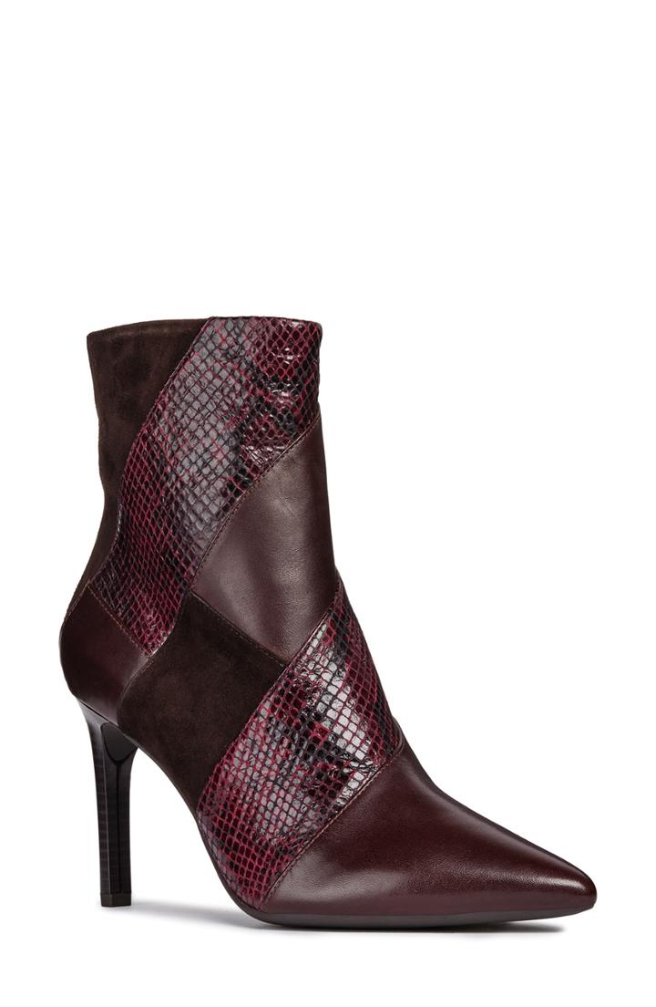 Women's Geox Faviola Bootie Us / 40eu - Burgundy