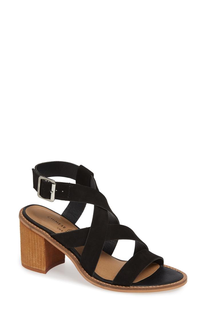 Women's Chinese Laundry Cacey Sandal M - Black