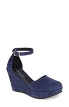 Women's Cordani Robbins Wedge Pump .5us / 35eu - Blue