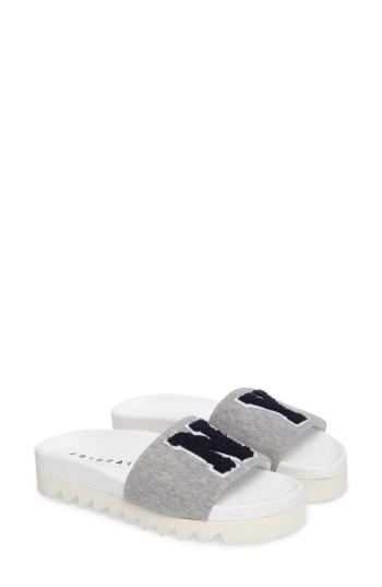 Women's Joshua Sanders Slide Sandal .5us / 37eu - Grey
