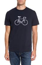 Men's French Connection Bike Fit T-shirt, Size Medium - Blue