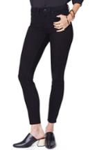 Petite Women's Nydj Ami Stretch Super Skinny Jeans P - Black