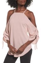 Women's The Fifth Label The Future Dream Ruched Cold Shoulder Top
