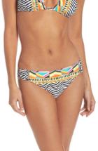 Women's Trina Turk Brasilia Shirred Hipster Bikini Bottoms