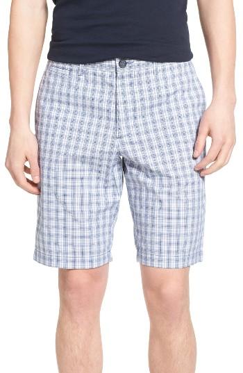 Men's Original Penguin Slim Fit Plaid Shorts
