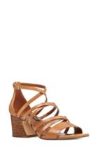 Women's Nine West Youlo Strappy Cage Sandal M - Beige
