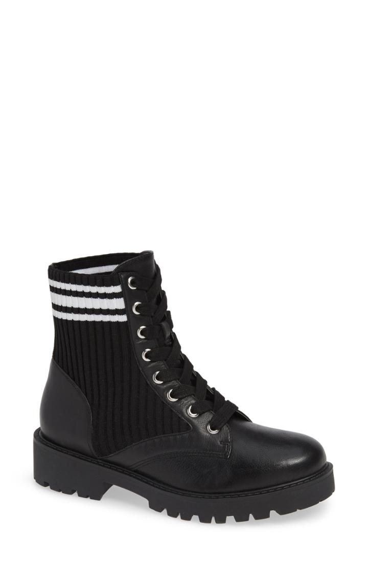 Women's Steve Madden Holten Bootie .5 M - Black
