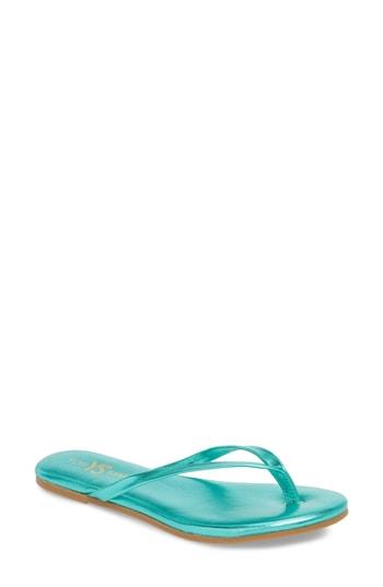 Women's Yosi Samra Rivington Flip Flop M - Green