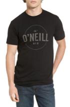 Men's O'neill Agent Logo Graphic T-shirt, Size - Black