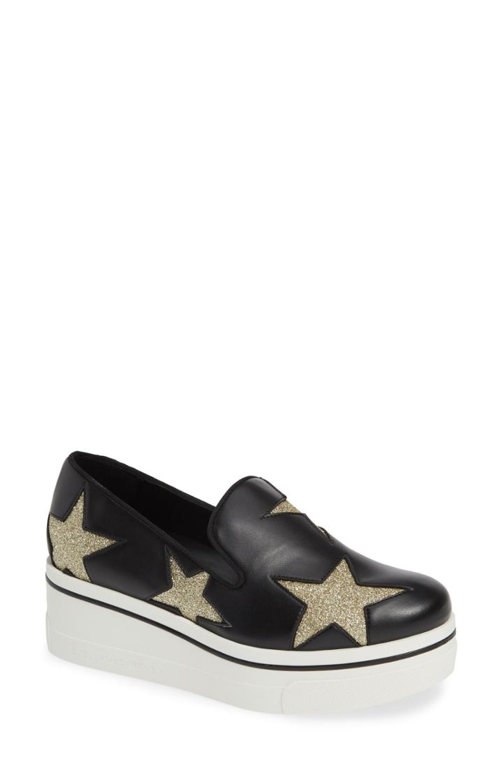 Women's Stella Mccartney Binx Stars Slip-on Platform Sneaker