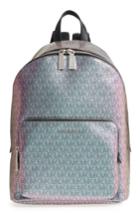 Michael Michael Kors Wythe Large Faux Leather Backpack - Blue
