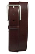 Men's Mezlan Vaqueta Leather Belt - Brown