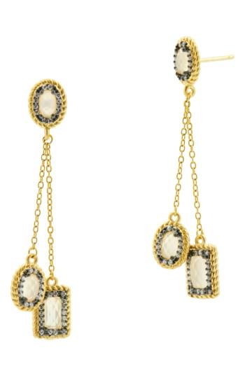 Women's Freida Rothman Chain Drop Earrings