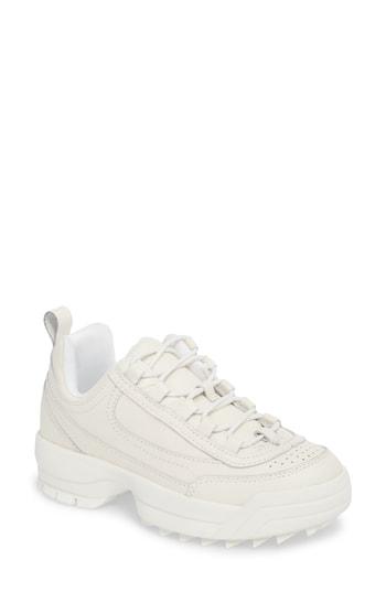 Women's Steve Madden Sidekick Platform Sneaker .5 M - White