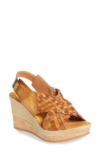 Women's Napa Flex Love Wedge Sandal .5-7us / 37eu M - Brown