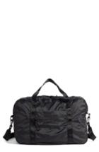 Nordstrom Packable Nylon Duffel Bag - Black