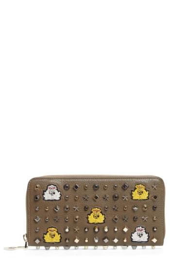 Women's Christian Louboutin Panettone - Loubacademy Leather Wallet -