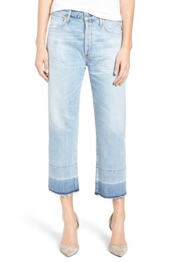Women's Citizens Of Humanity Cora High Waist Released Hem Boyfriend Jeans