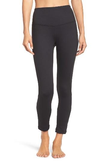Women's Zella High Waist Lattice Midi Leggings