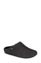 Women's Fitflop Chrissy Genuine Shearling Lined Mule M - Black