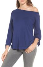 Women's Ella Moss Bella One-shoulder Top - Blue