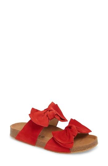 Women's Jeffrey Campbell Lanai-es Slide Sandal Us / 36eu - Red