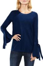 Women's Two By Vince Camuto Texture Stitch Tie-sleeve Top, Size - Pink