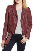 Women's Michael Michael Kors Classic Moto Jacket - Red