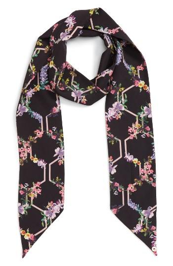Women's Ted Baker London Lost Hexagon Skinny Scarf