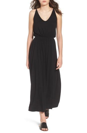 Women's Bp. V-neck Maxi Dress, Size - Black