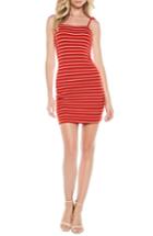Women's Bardot Romy Tie Strap Tube Dress - Red
